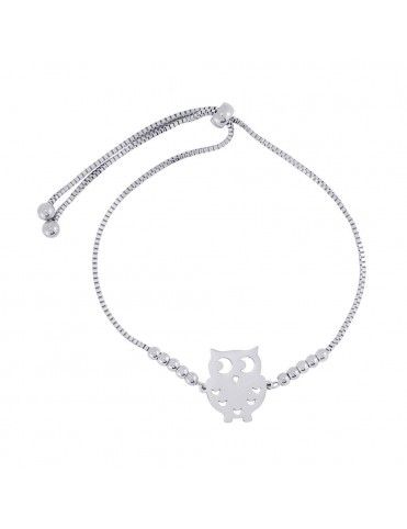 Pulsera Anartxy Acero Mujer APU803PL Buho