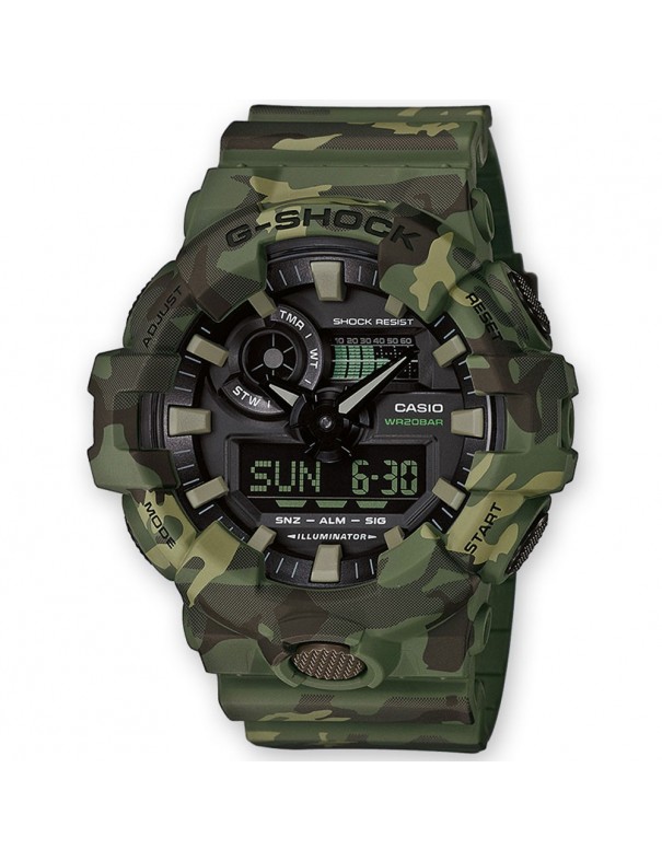 Reloj Casio GShock Hombre Cronógrafo GA700CM3AER.