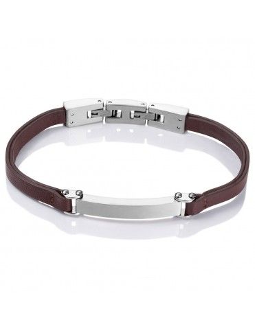 Pulsera Viceroy Piel y Acero Hombre 75029P09011