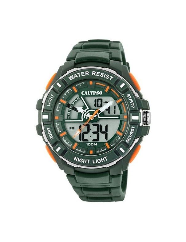 Reloj Calypso Hombre K5779/4 Sport Verde — Joyeriacanovas