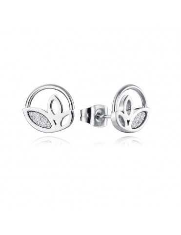 Pendientes Viceroy acero Mujer 75078E01000