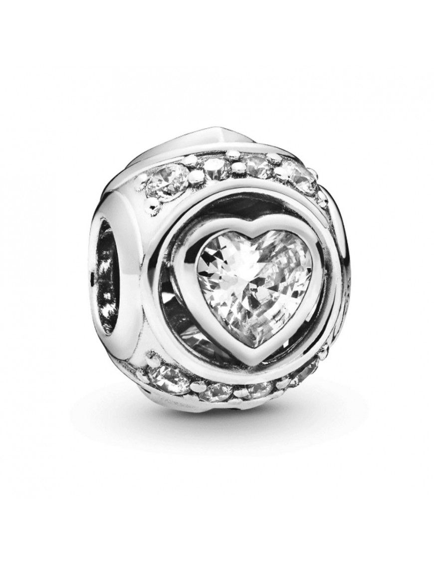 Charm Pandora Plata Corazón en relieve  798464C01