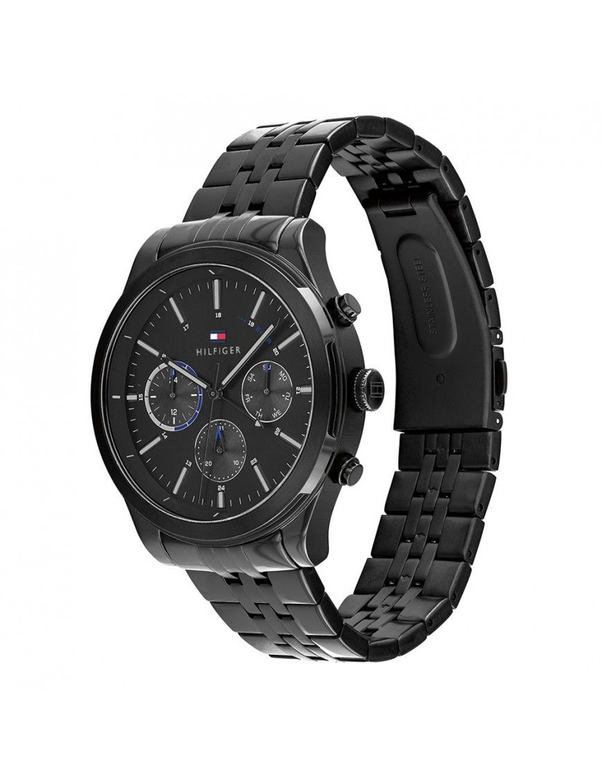 Reloj tommy negro online hombre