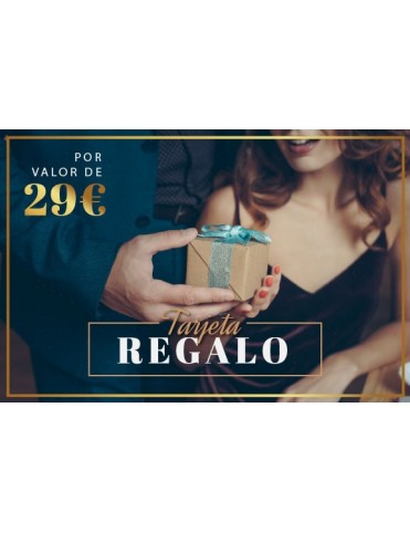 Tarjeta regalo de 29€