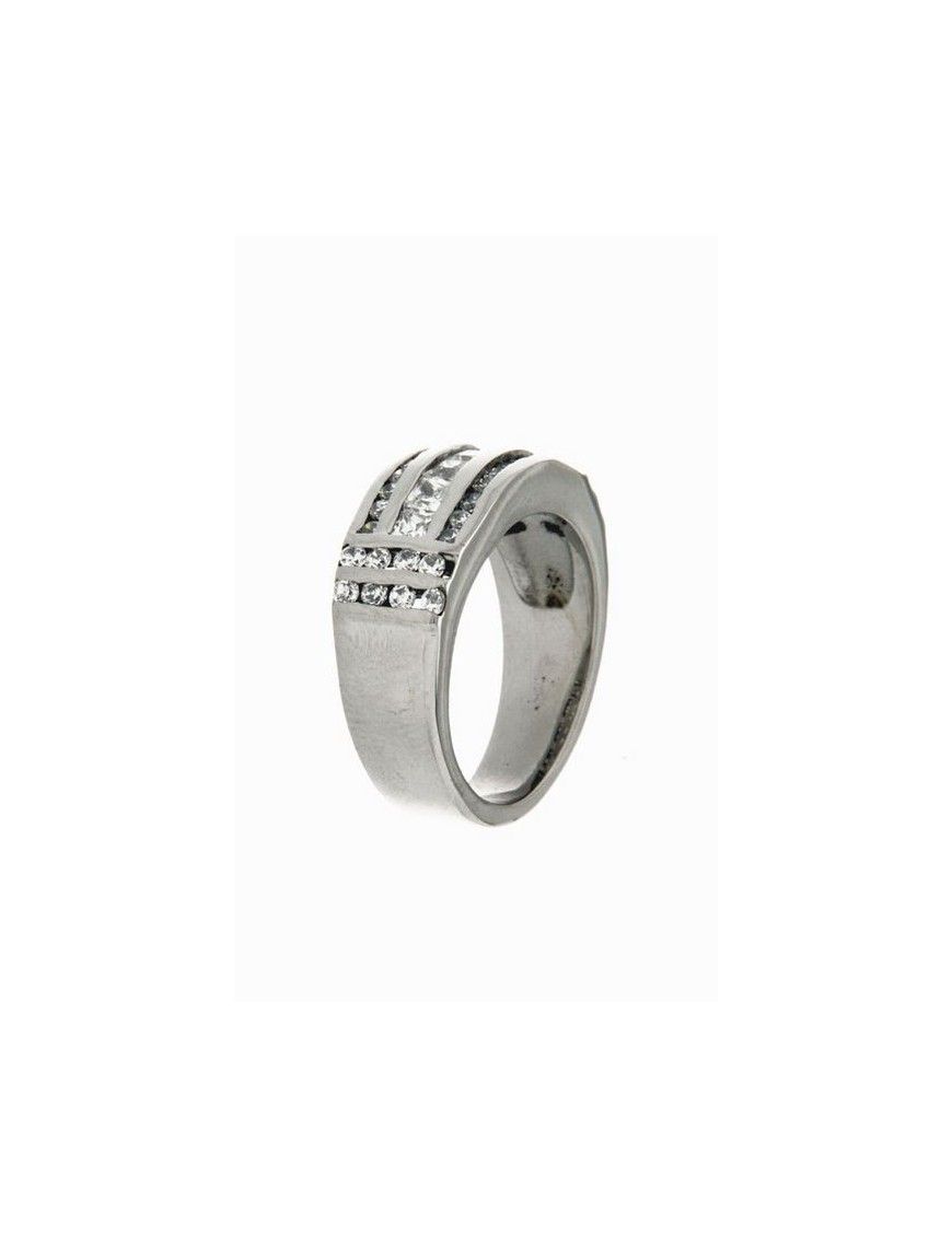 ANILLO SORTIJA MRJY ACERO HR-8409