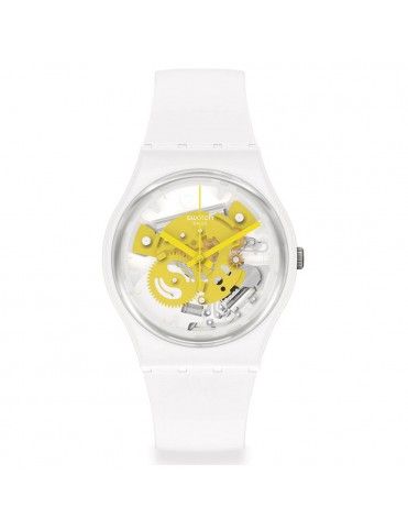 Reloj Swatch Time To Yellow...