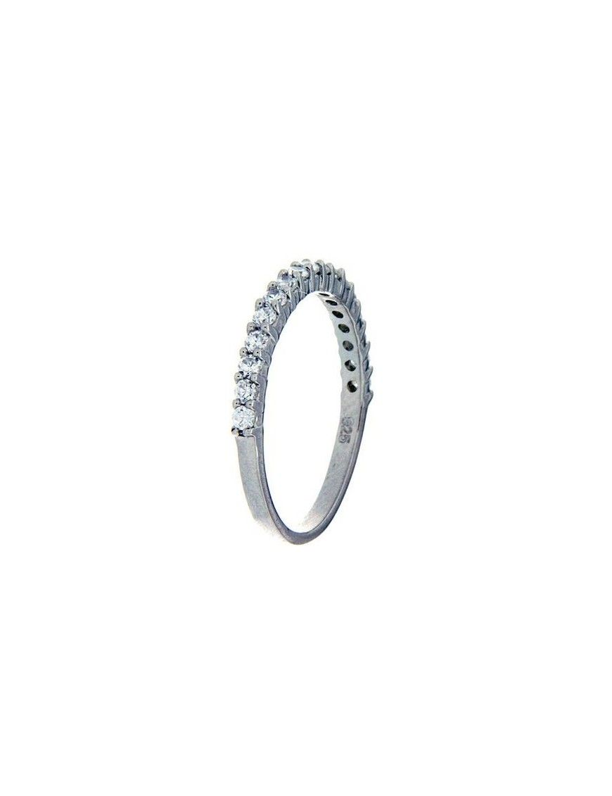 ANILLO SORTIJA PLATA CIRCONITAS MUJER R2022