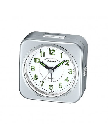 Reloj Despertador Casio Dq750 Alarma Temperatura Calendario Color Celeste