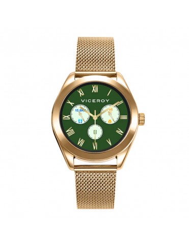 Reloj Viceroy Mujer Chic caja y brazalete de acero esfera verde 401186-63 -  Joyerías Sánchez