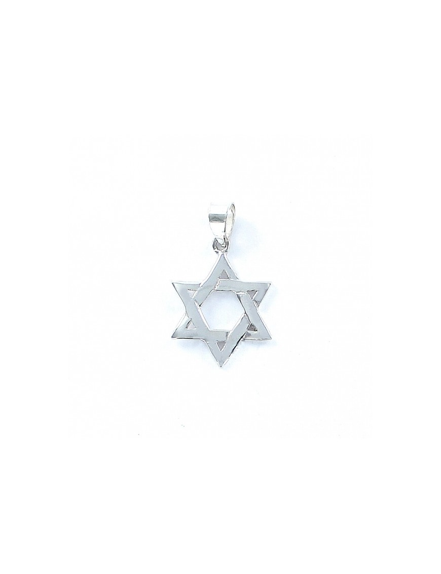 Colgante de plata Estrella de David 9105152