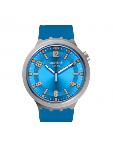 Reloj Swatch Blue in the Works unisex SB07S115