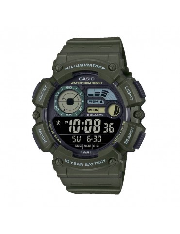 Reloj Casio Fases Lunares para hombre WS-1500H-3BVEF