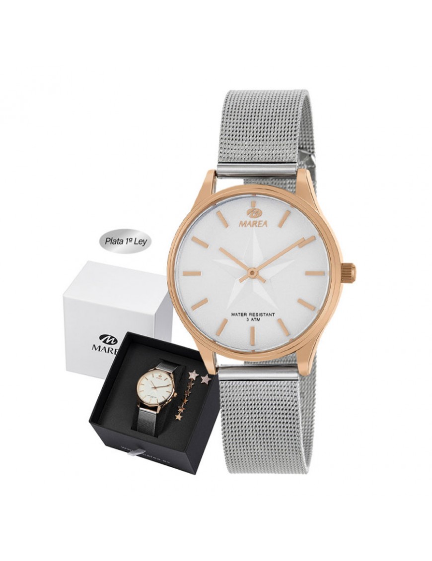 Reloj Marea con pendientes en kit para mujer B41323/11