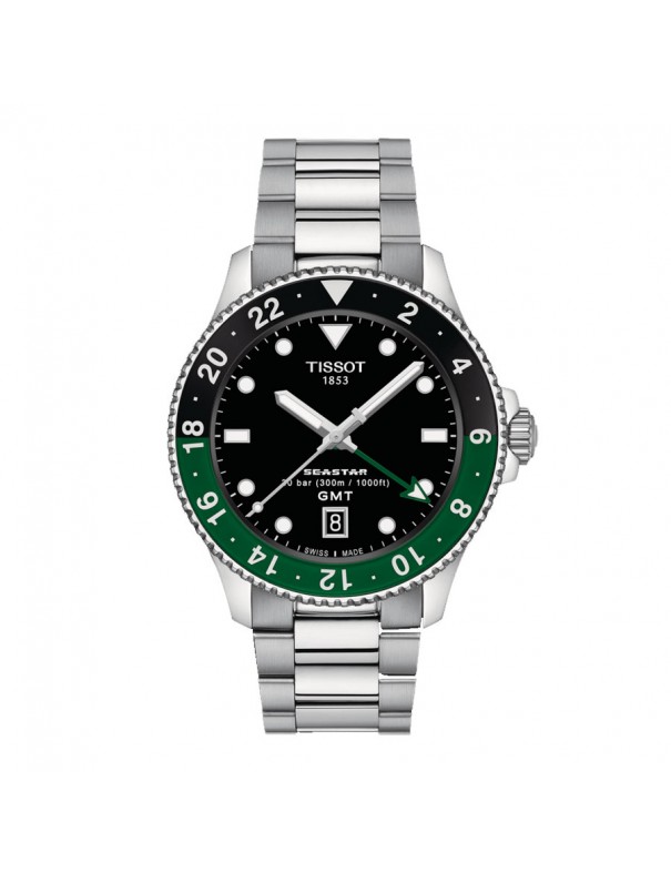 Reloj Tissot Seastar 1000 GMT para hombre T1208521105100