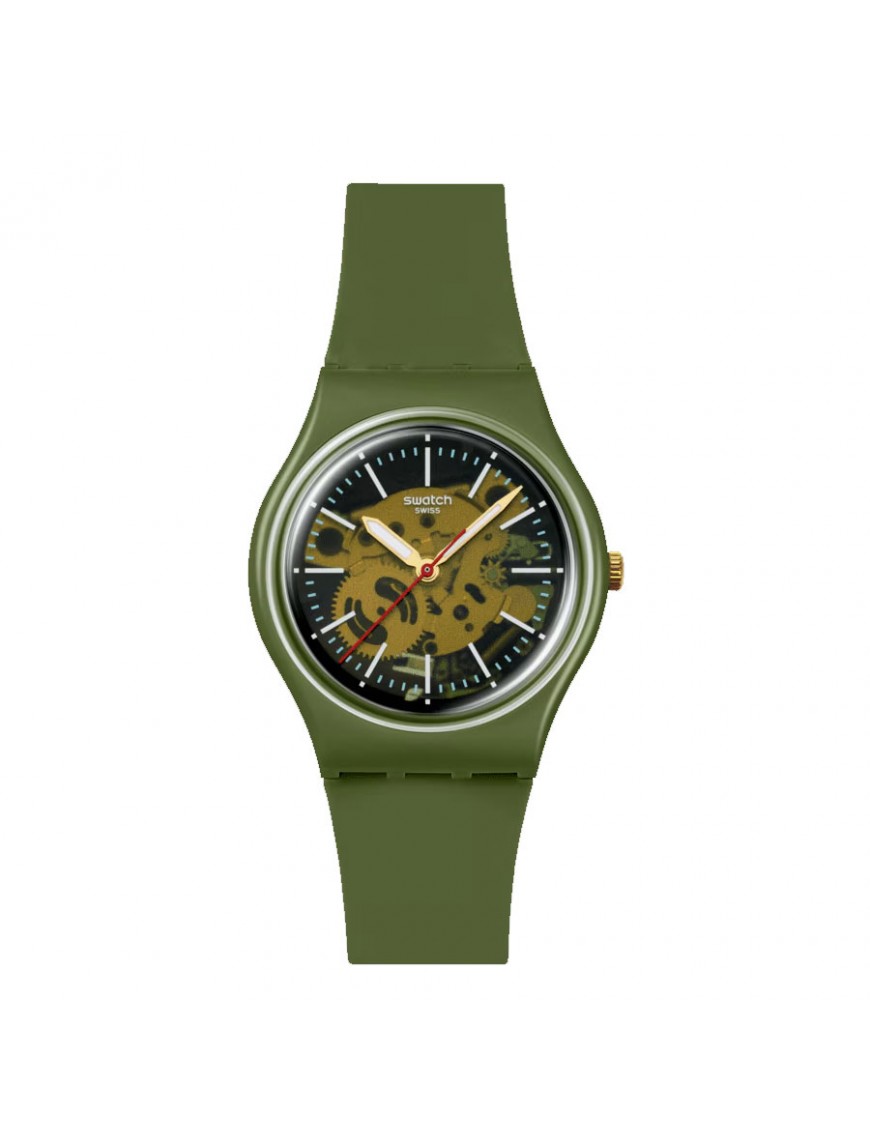 Reloj Swatch Thru The Greenery SO28G110