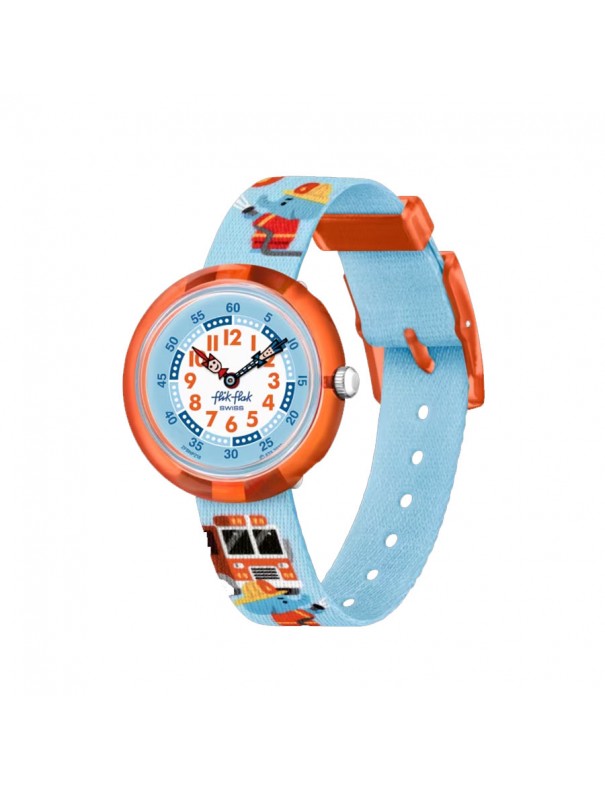 Reloj Flik Flak Fire Stopper para niños FBNP218