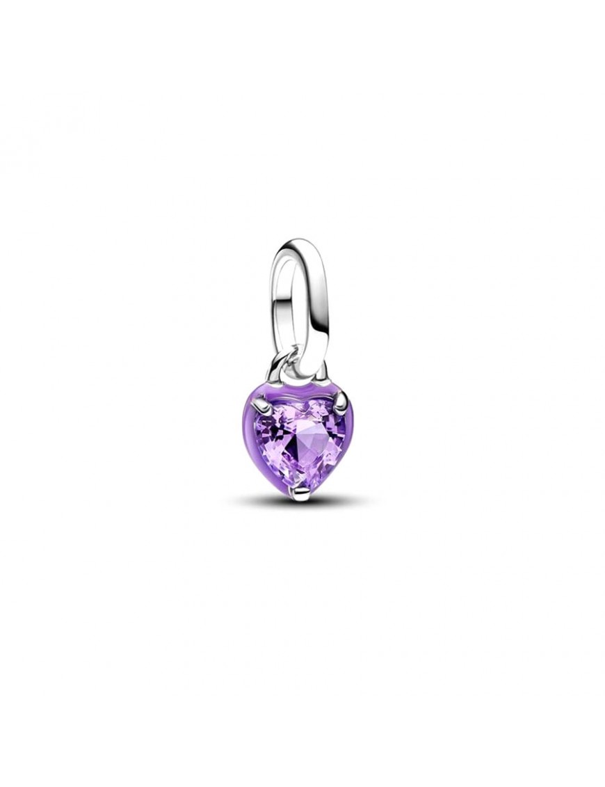 Charm Pandora Me Chakra Corazón Morado 793042C04