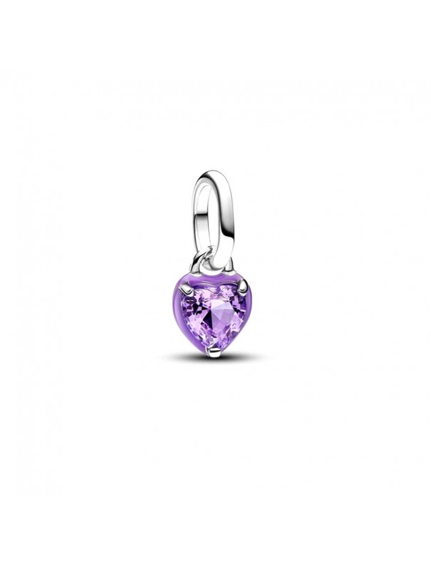 Charm Pandora Me Chakra Corazón Morado 793042C04