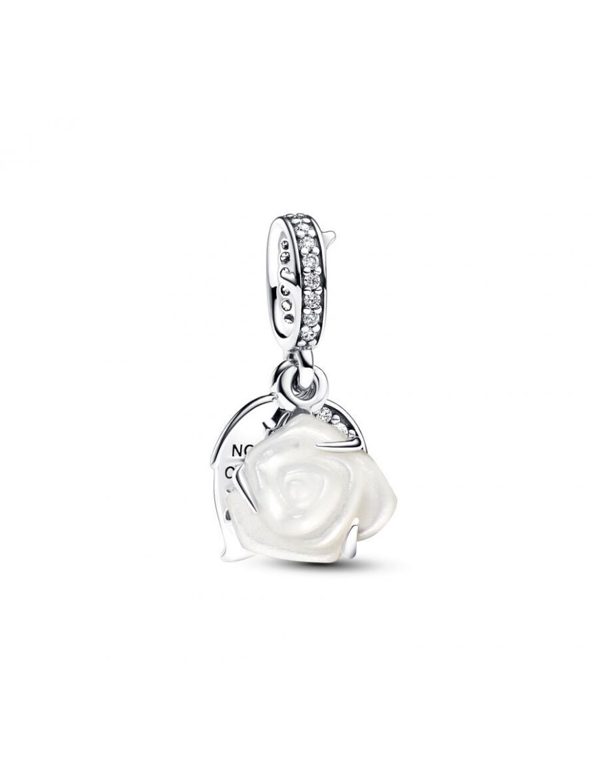 Charm Pandora Rosa Blanca Floreciendo 793200C01