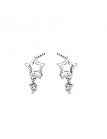 Pendientes de plata Estrellitas para mujer 9119928