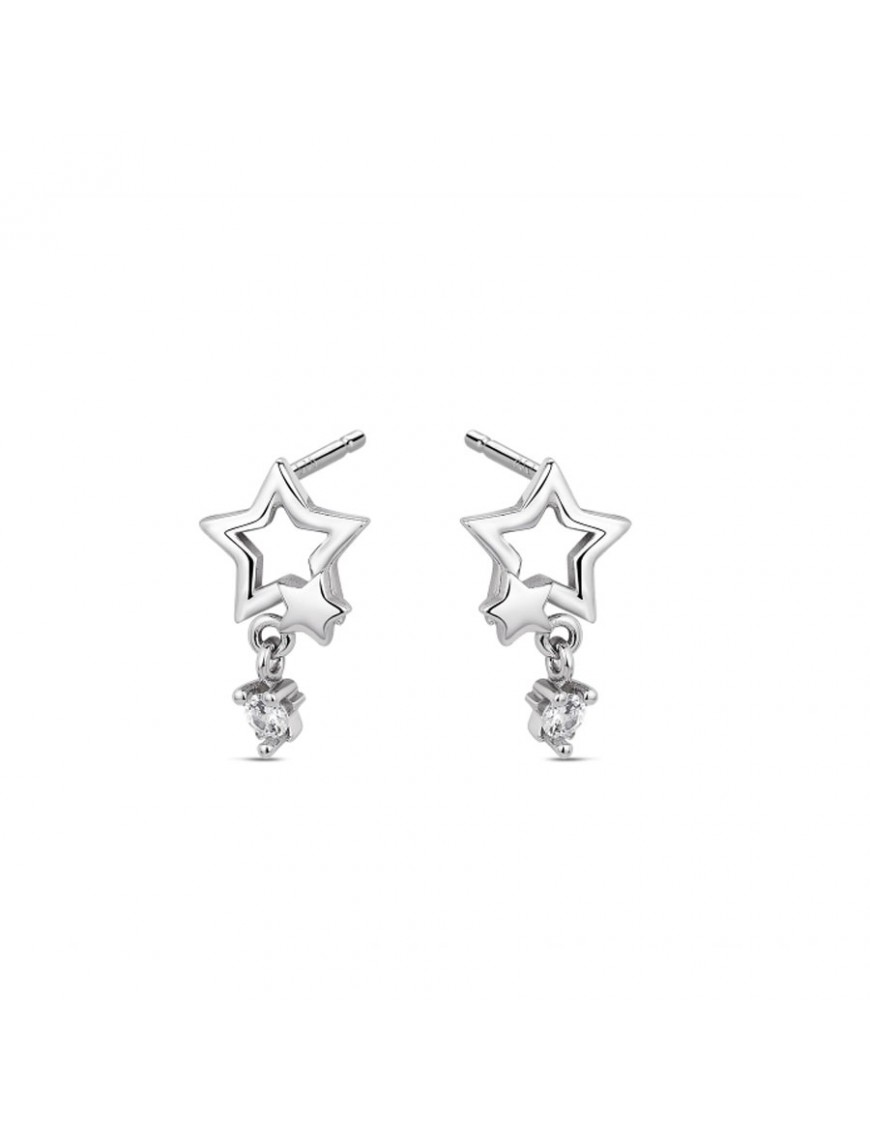 Pendientes de plata Estrellitas para mujer 9119928