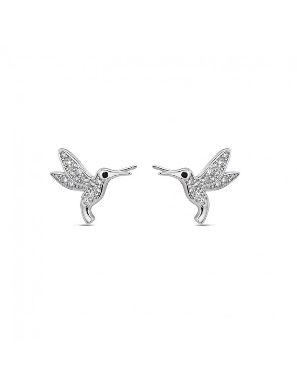 Pendientes de plata Colibríes para mujer 9119933