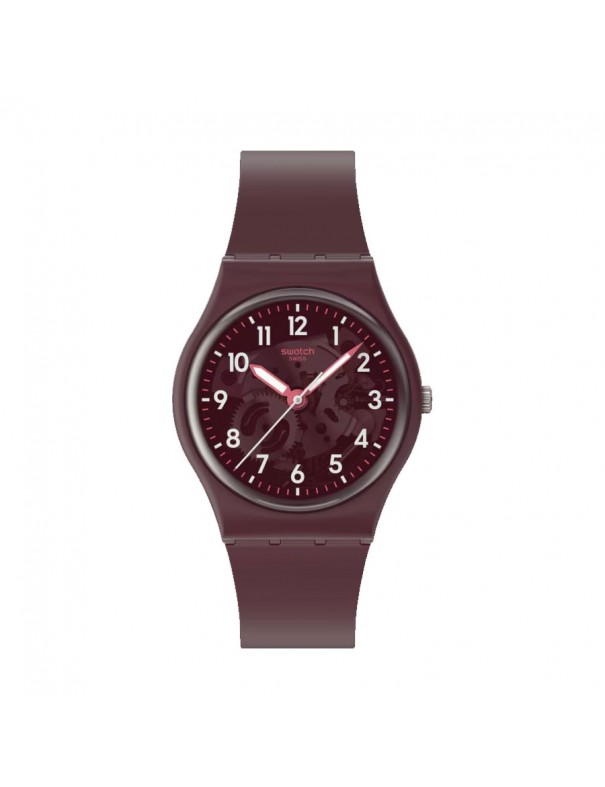 Reloj Swatch Thru The Crown Glass para mujer SO28R115