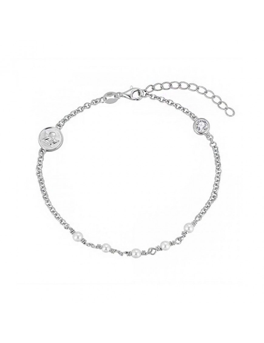 Pulsera de plata Primera Comunión Angelote 9120164