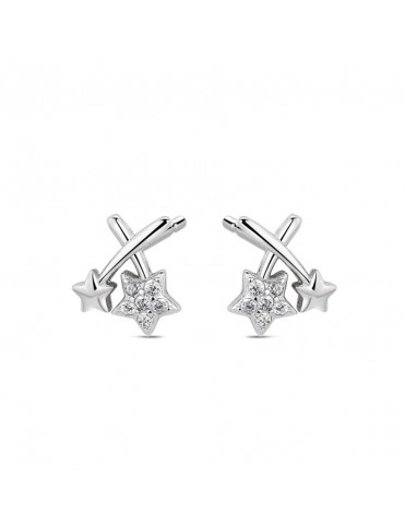 Pendientes de plata Estrellas Fugaces 9119931