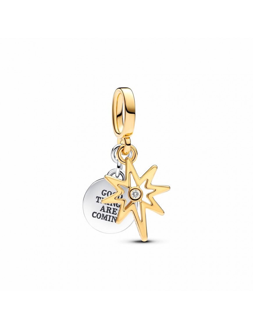 Charm Pandora Grabable Estrella Polar diamante de laboratorio 763588C01