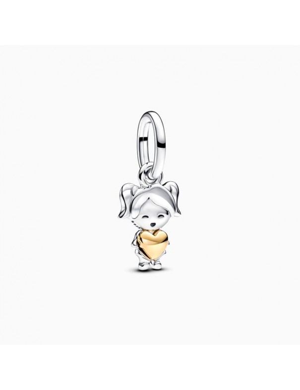 Charm Pandora Colgante Chica Feliz 763601C00