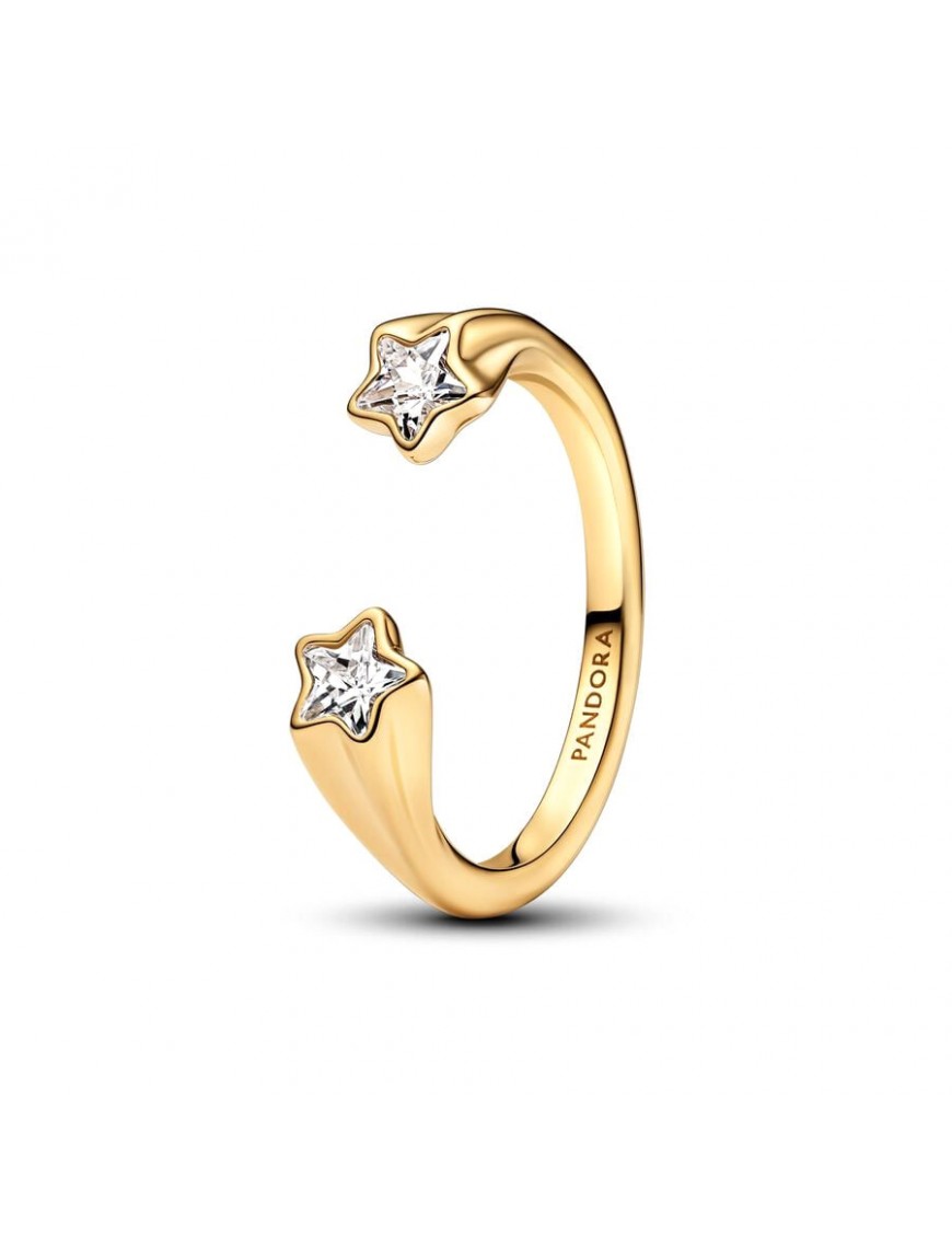 Anillo Pandora Abierto Estrellas Fugaces 163582C01-52