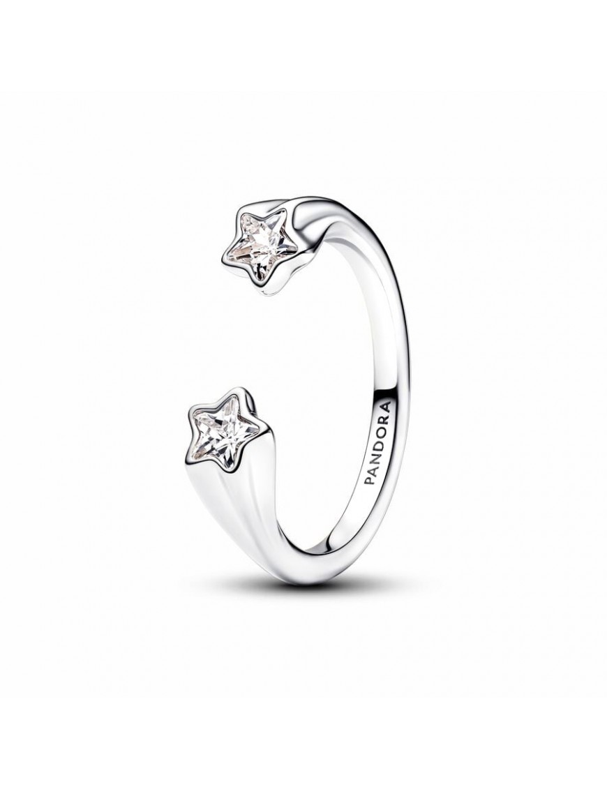 Anillo Pandora Abierto Estrellas Fugaces 193582C01