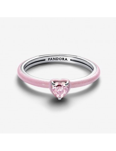 Anillo Corazón Chakra Rosa 193088C02