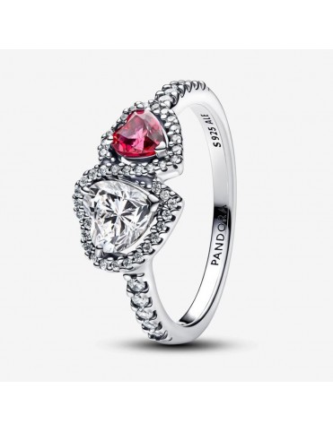 Anillo Halo Corazones...