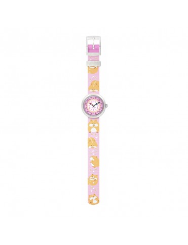 Reloj Flik Flak Cuddly Hamster FBNP235