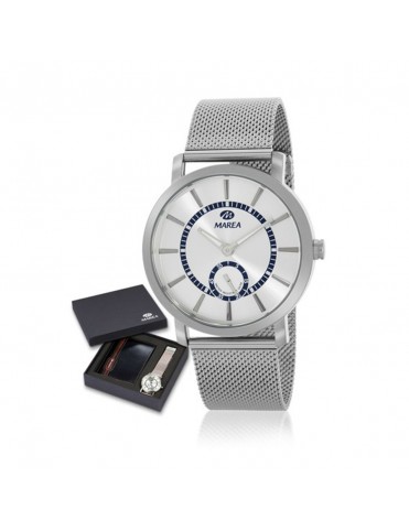 Reloj Marea Hombre Acero +...