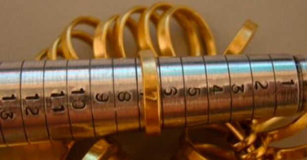 Medidor de anillos para tallas de EE. UU. y Canadá, del 1 al 17, mida sus  dedos antes de comprar en línea